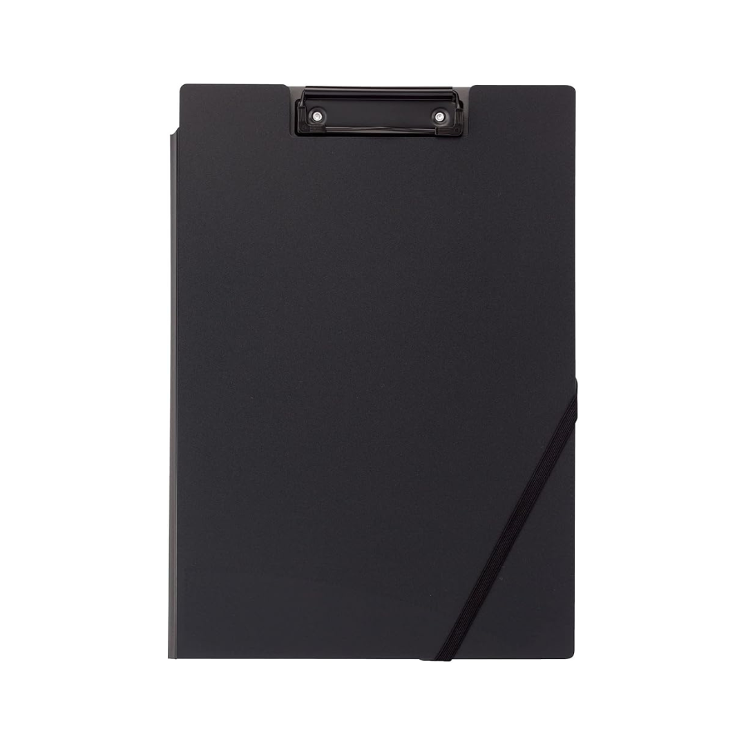 KOKUYO Joha MC50D Clipboard, Clip Holder, Deep Black, For Organizing Documents