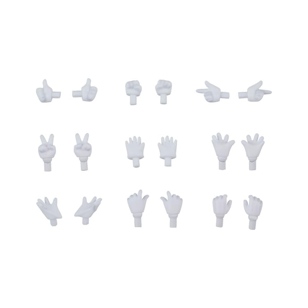 GOOD SMILE Nendoroid Doll Wrist Parts Set, Gloves Ver., White