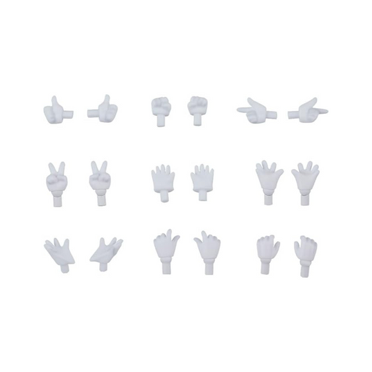 GOOD SMILE Nendoroid Doll Wrist Parts Set, Gloves Ver., White