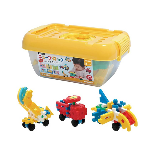 Gakken Sta:Full 83717 Gakken New Block Beginning Set (Recommended Age: 1.5 years and up)