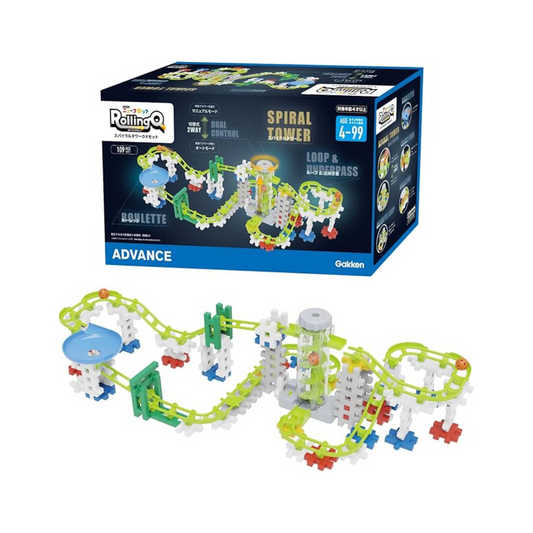 Gakken 83751 New Block Rolling Cue Spiral Tower DX Set