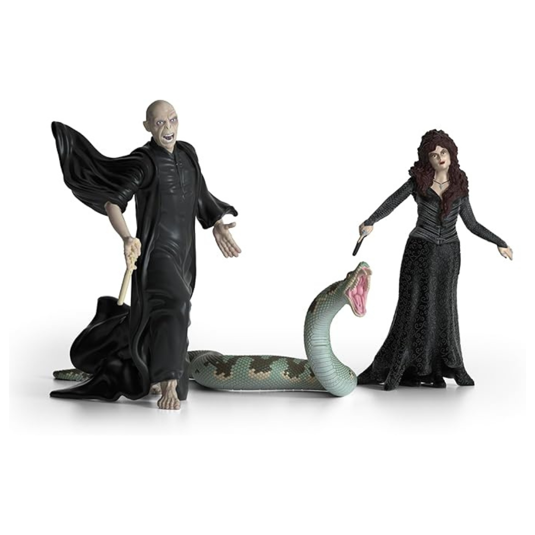 Schleich Harry Potter Series 42684 Lord Voldemort, Nagini and Veratrix Restrange