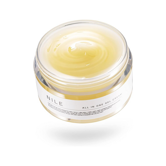 NILE All in One Gel Cream, Men's, Women's, Lotion, Serum, Milky Lotion, Pack, Cream, After-shave, Trouble Care, 7-in-1 (La France Scent)