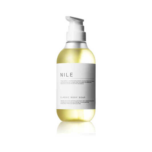 NILE Classic Body Soap, Moisturizing, Sensitive Skin, Shower Oil, 13.5 fl oz (400 ml) (Modern Yuzu Scent)