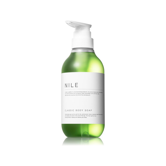 NILE Classic Body Soap 400ml Citrus Green (Grand Basil Scent)