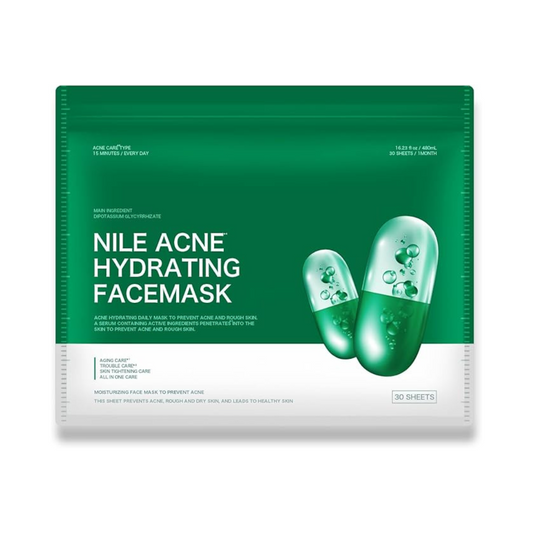 NILE Acne Pack, Men's, Women's, Nightcare, Quasi-drug, Pack of 30