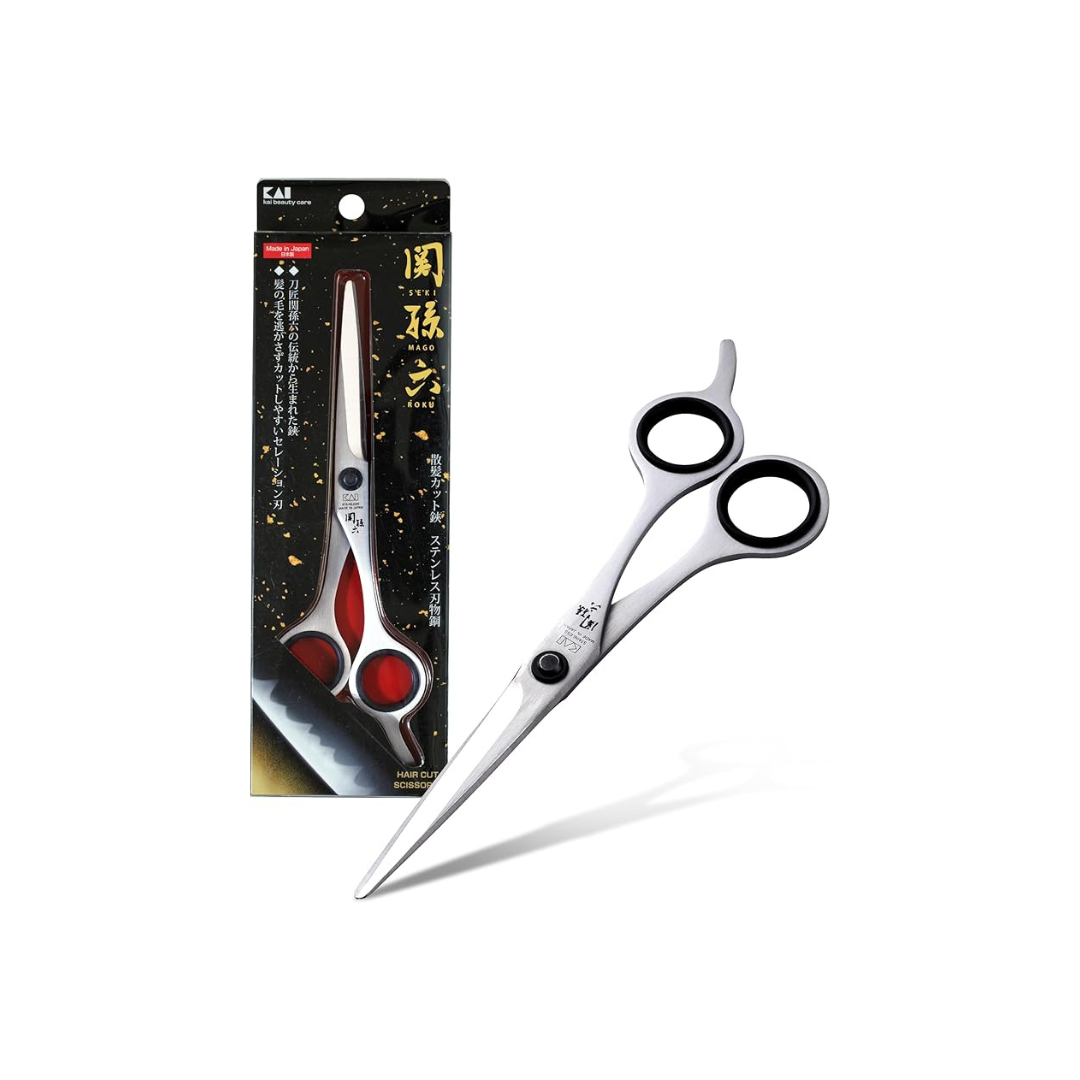 KAI Purchase Grandson Six Cut Scissors (All Stainless Steel) hc3518