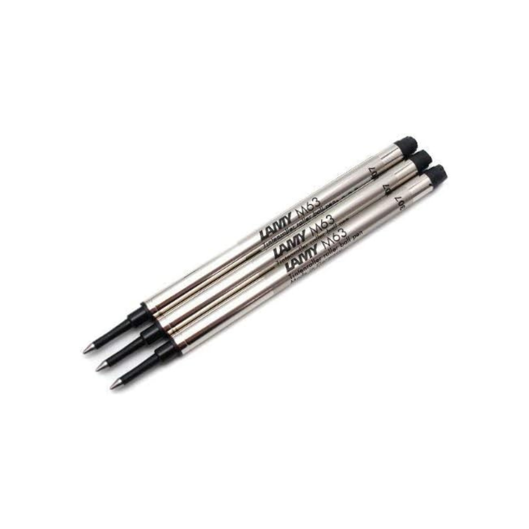 LAMY Rollerball Refill (For Safari Ulster Studio Ramie 2000) Black LM63BK (Set of 3)