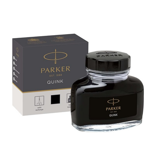 Parker  Super Quink 2-oz Ink Bottle, Black Ink, 1 Unit per Pack (S0037460)