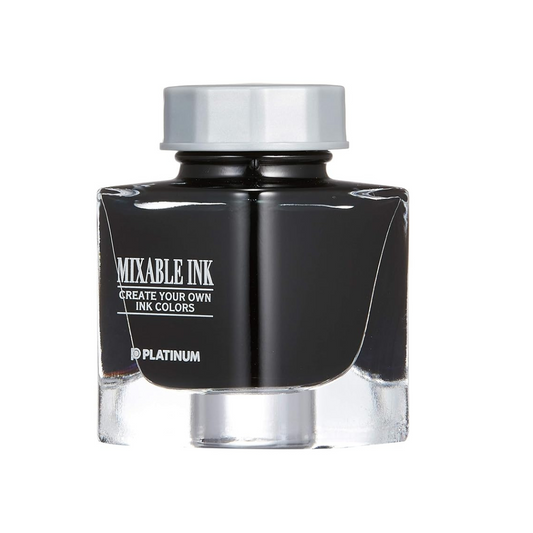 Platinum Fountain Pen Bottle Ink Mixable 1 Smoke Black INKM-1000-1