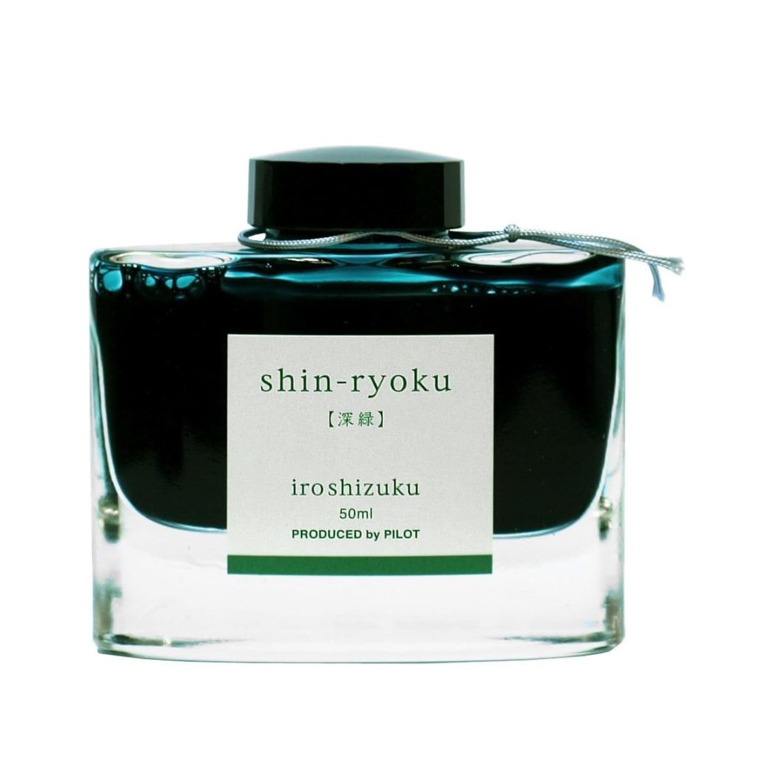 Pilot Fountain Pen Ink Ironiko Ink-50-SHR Shinryoku