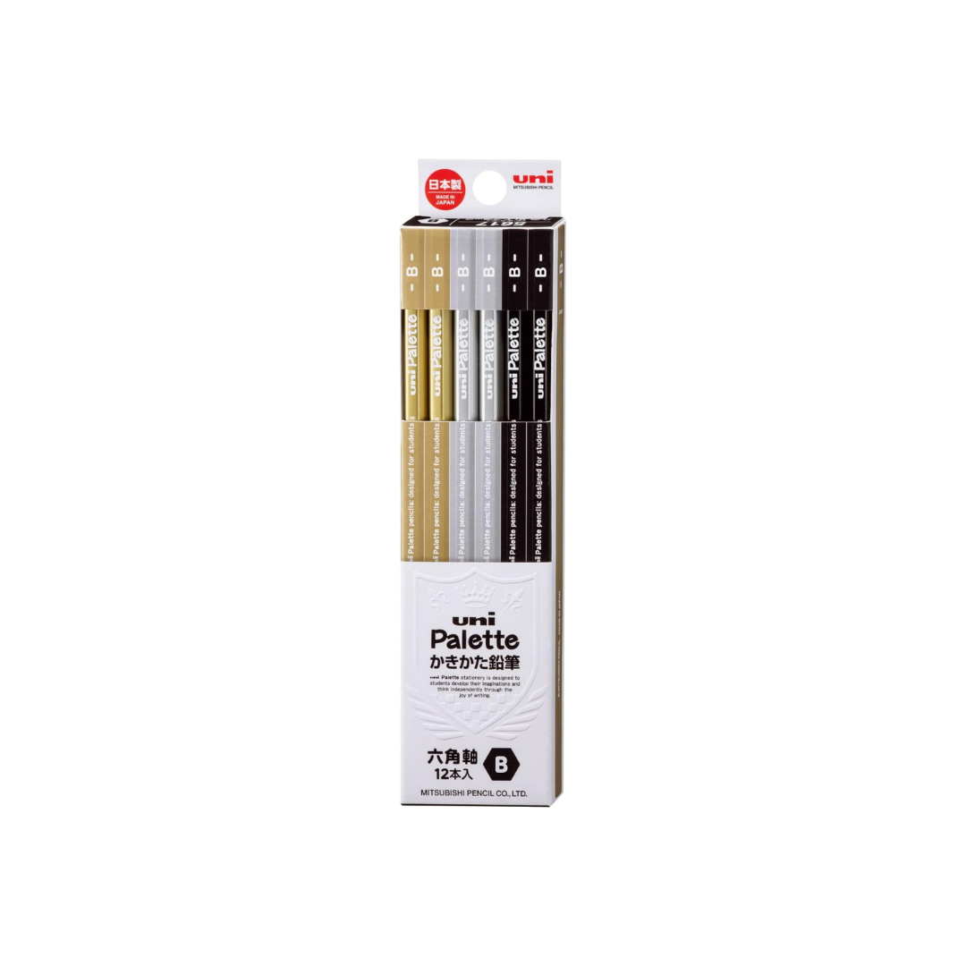 Uni Mitsubishi Pencil Uni Palette B Black 1 Dozen