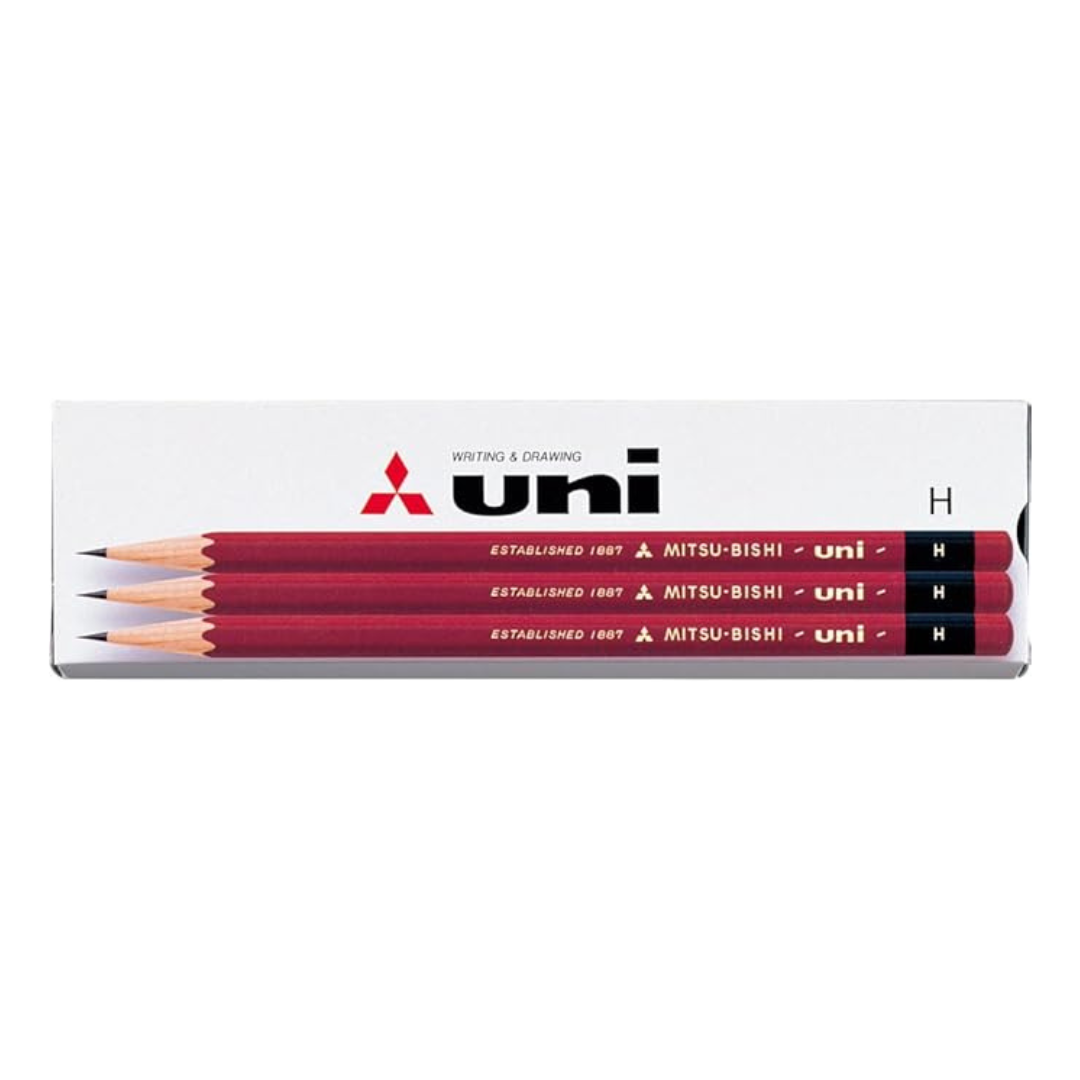 Uni Mitsubishi Pencil Uni K H 1 Dozen Paper Box UKH