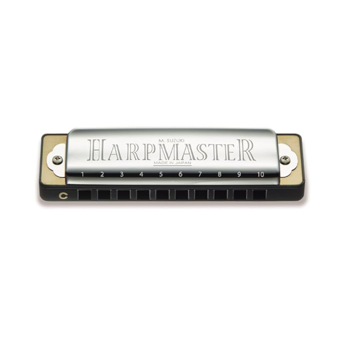 Suzuki MR-200 Harpmaster Standard 10-Hole G Key Diatonic Harmonica