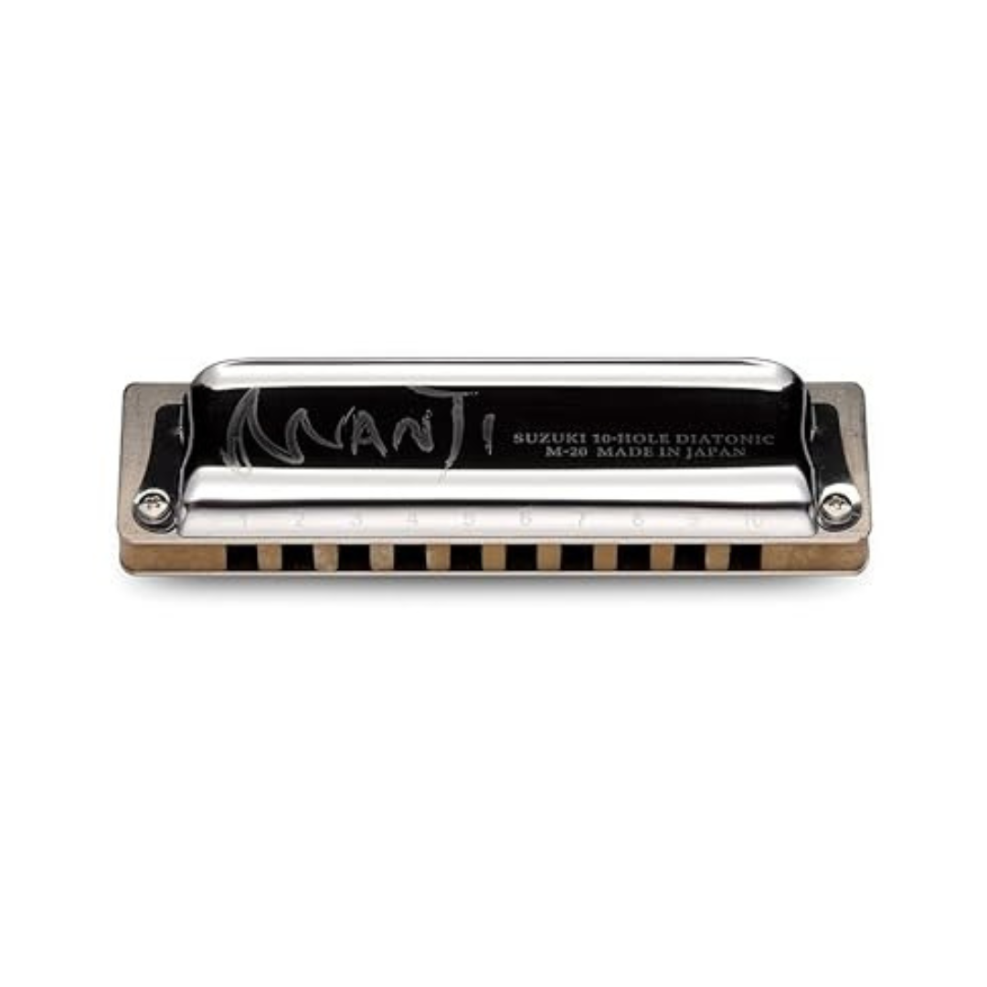 Suzuki M-20-LEB Manji Diatonic Harmonica, Key of Low Eb