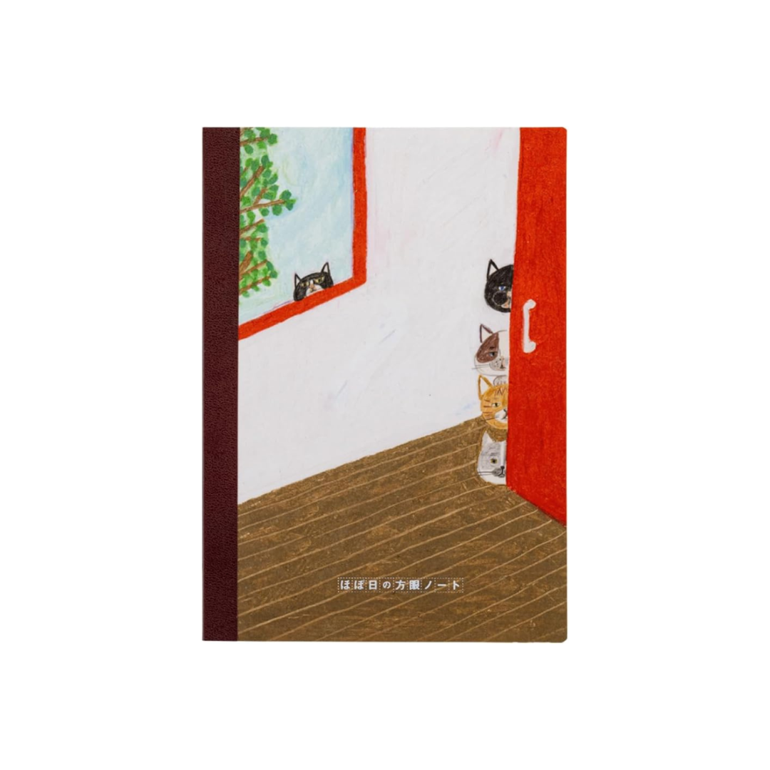 Hobonichi Keiko Shibata/Almost Day Square Notebook (A5) Who Came Notebook Accessory