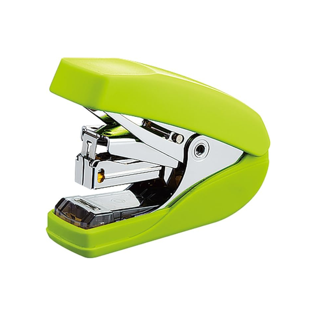 Kokuyo Power Latch Kiss Stapler, Pea Green