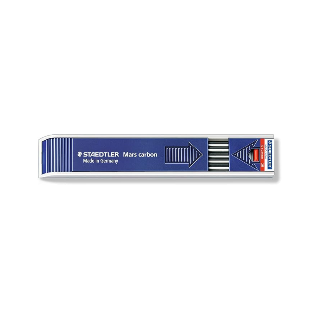 Staedtler Holder Core Mars Carbon 2H 12pcs 200-2H