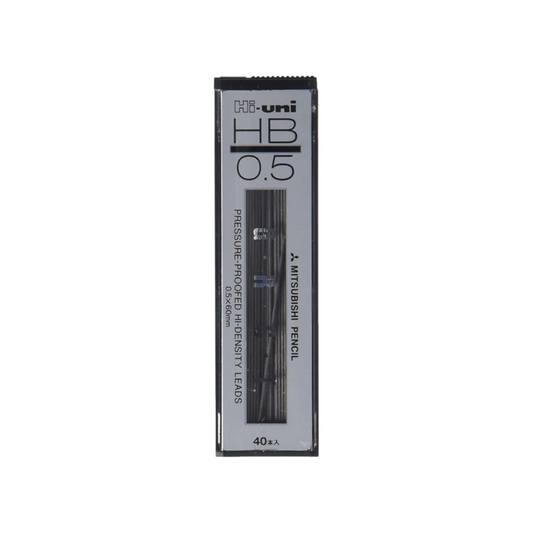 Uni Mitsubishi Pencil Mechanical Lead Hi-Uni 0.5 HB