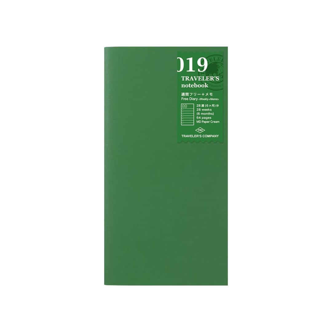 Midori Notebook Planner Refill Weekly Free Regular Size 14331006