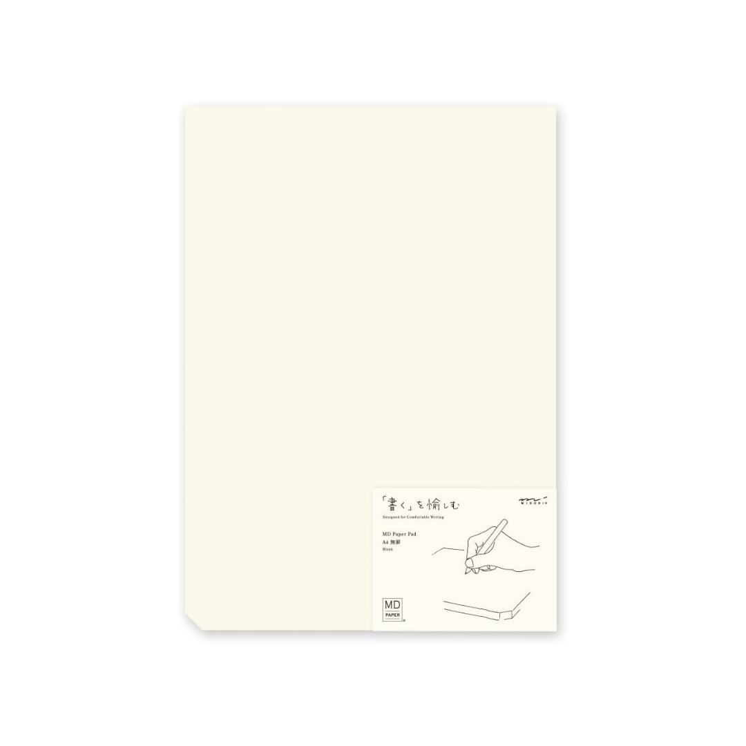 Midori 15236006 Memo MD Paper Pad, A4, Unruled
