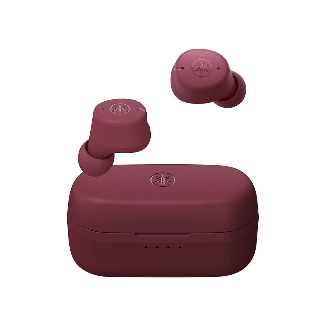 Yamaha Wireless Earbuds Bluetooth TW-E3C (R): Listening Care/Voice Red/Raspberry