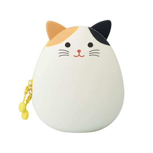LIHIT LAB A7783-7 Egg Pouch, BIG Mikeneko