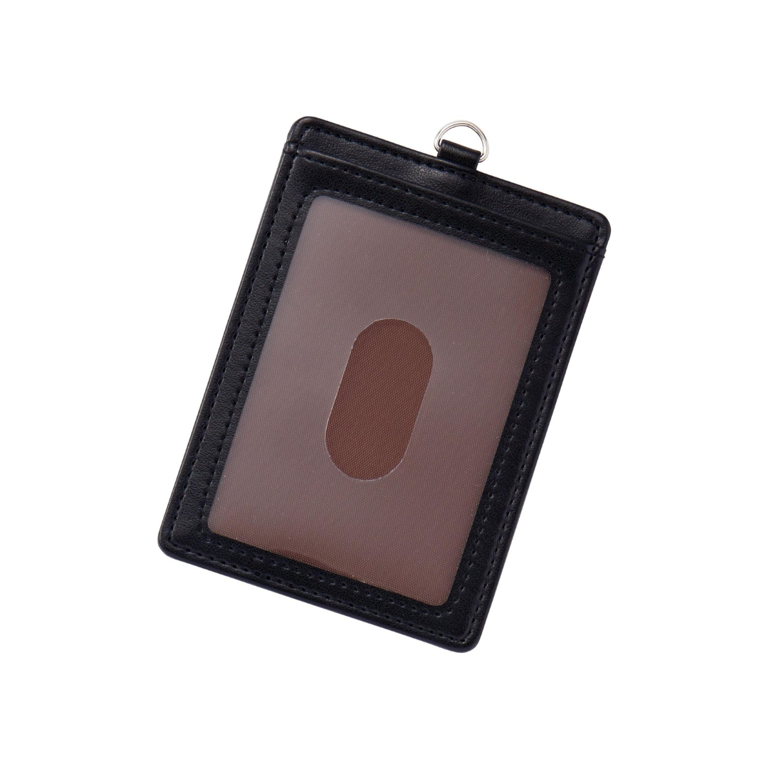 Raymay Fujii GLP1165B Gloire Pass Case, Wide Size, Black