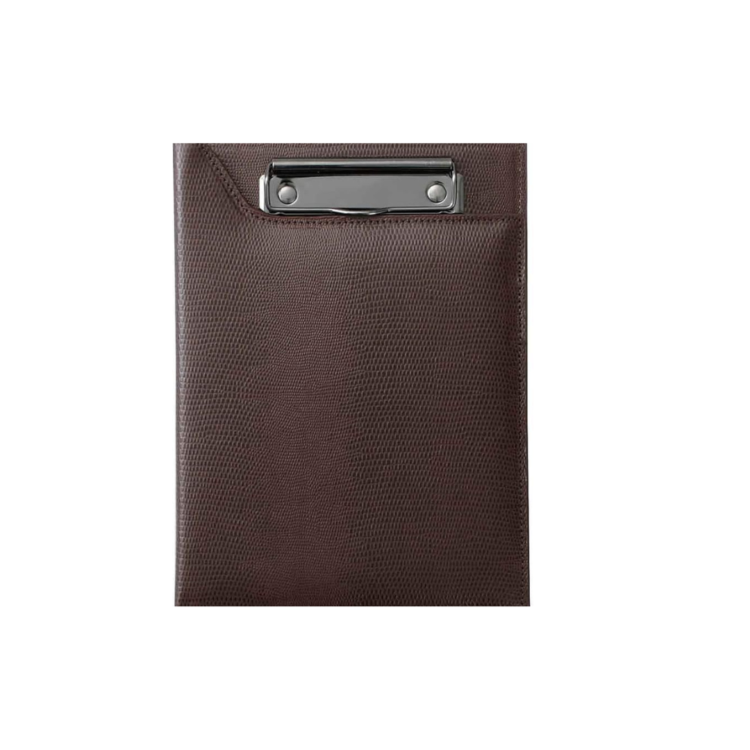 Raymay Fujii ZVF221E Clipboard Clip File Zeit Vector A5 Dark Brown