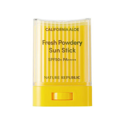 NATURE REPUBLIC Aloe Fresh Powdery Sunscreen UV Sun Stick SPF50+ PA+++ (24 Years Ver.)