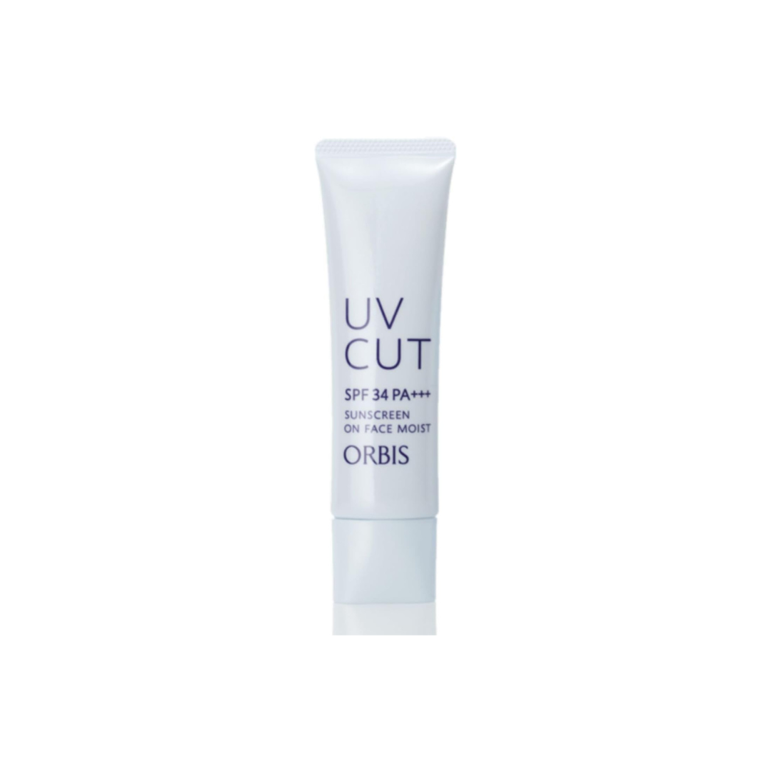 ORBIS Sunscreen(R) On Face Moist Makeup Effect Sunscreen Cream Makeup Base SPF34 PA+++ 35g Sunscreen 35g (x1)