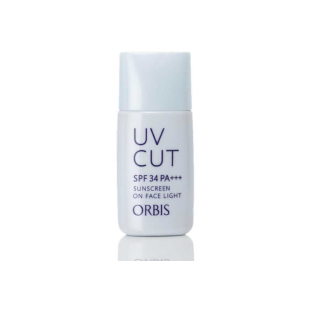 ORBIS Sunscreen(R) On Face Light, for face, makeup effect, sunscreen lotion, makeup base, SPF34 PA+++, 28mL, liquid, 2. Light
