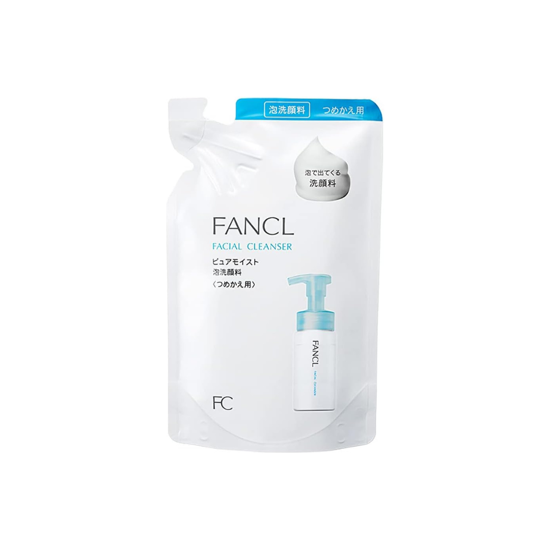 FANCL New Pure Moist Foaming Facial Cleanser Facial Wash (Sensitive Skin/Amino Acids/Ceramide) Foaming Facial Wash
