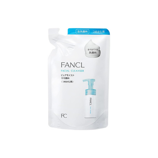 FANCL New Pure Moist Foaming Facial Cleanser  Facial Wash (Sensitive Skin/Amino Acids/Ceramide) Foaming Facial Wash