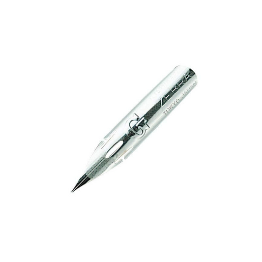 Zebra Comic G Model Chrome Pen Nib, Pack of 10 (PG-6C-C-K)