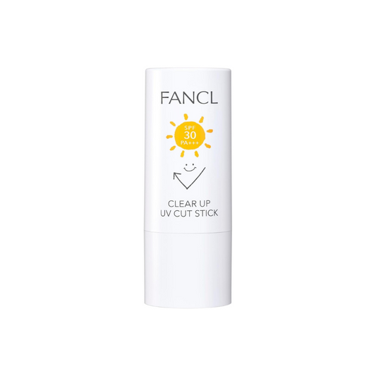 FANCL Clear Up UV Protection Stick (SPF30, PA+++) (Acne, Dry Skin, Children, Sunscreen)
