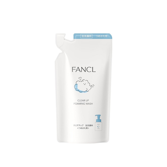 FANCL Clear Up Foam Facial Cleanser (Quasi-Drug) Facial Wash (Acne, Dry Skin, Children)