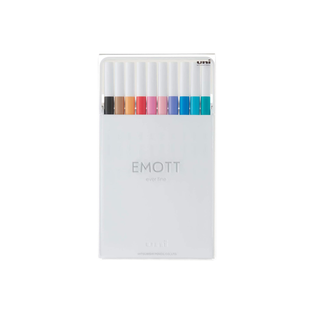Mitsubishi Pencil EMOTT EMOTT 10 Colors No.2 PEMSY10C.NO2