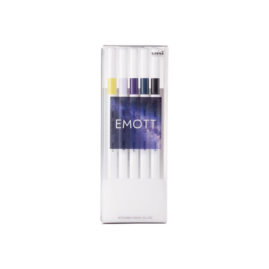 Mitsubishi Pencil PEMSY5C.NO11 EMOTT EMOTT 5 Colors No.11 Midnight Color