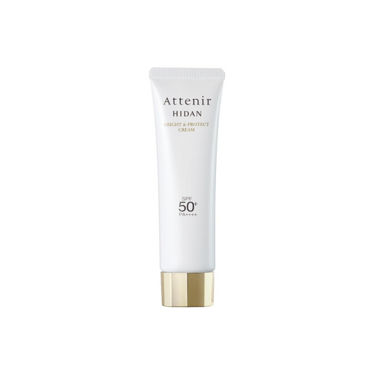 ATTENIR (Folding) UV50 Bright & Protective Cream (SPF50+ PA++++/60g), Extra Size, Sunscreen, Moisturizing, Facial Surface, Dry Protection