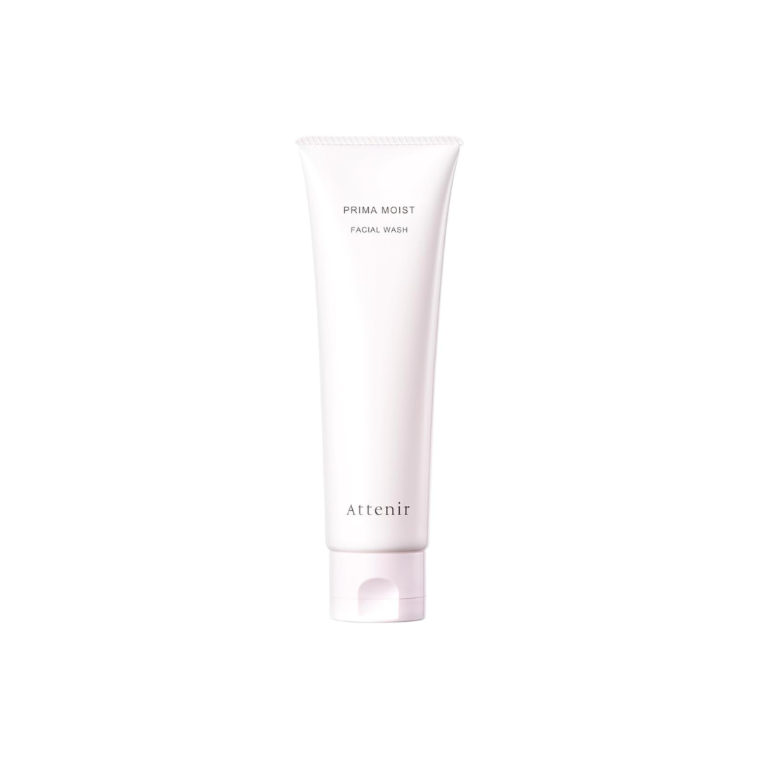 ATTENIR Prima Moist Facial Wash, 4.2 oz (120 g) / Approx. 2 Months, Facial Cleansing Foam (Moisturizing, Pore Care), Morning and Evening Use