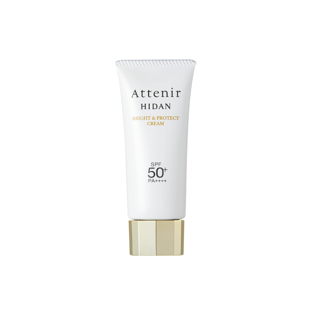 ATTENIR (Folding) UV50 Bright & Protective Cream (SPF50+ PA++++ / 40 g) Sunscreen, Moisturizing, For Faces, For Foundation, Dry Protection
