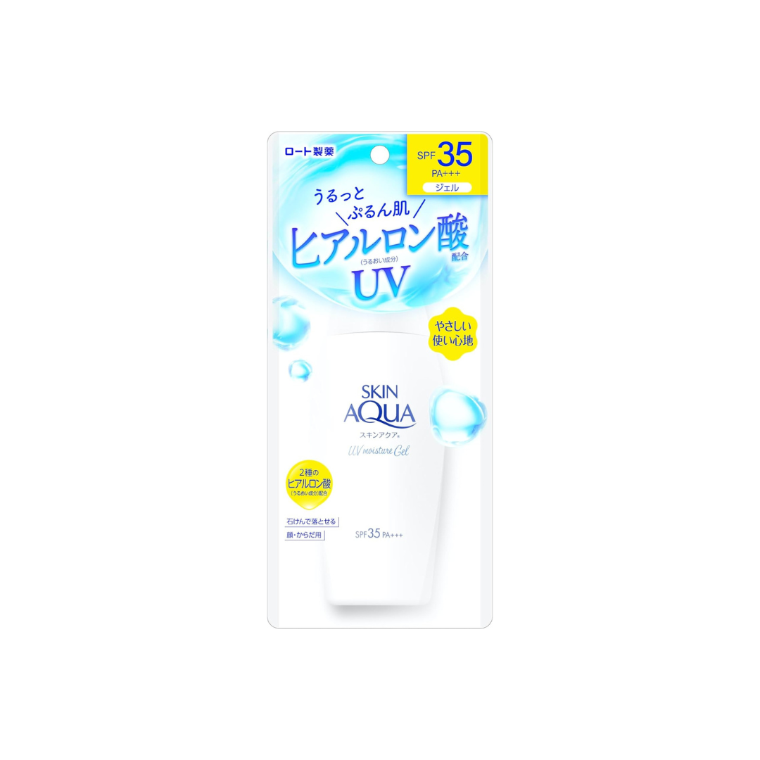 Skin Aqua Moisture UV Gel, (Hyaluronic Acid Formulated UV, Skin-friendly, SPF35 PA+++)