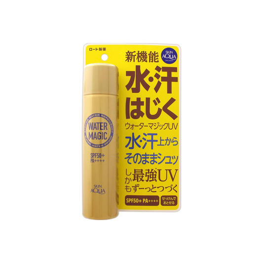 SKIN AQUA Sunscreen Water Magic Transparent UV Oil Spray Water Repels Sweat Transparent Water Repellent Type (SPF50+ PA++++) Super Waterproof