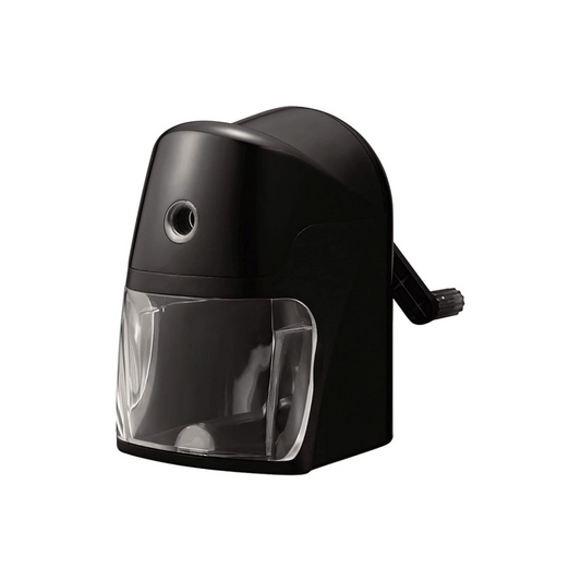 Kutsuwa RS039BK Pencil Sharpener, Super Safe Pencil Sharpener, Black