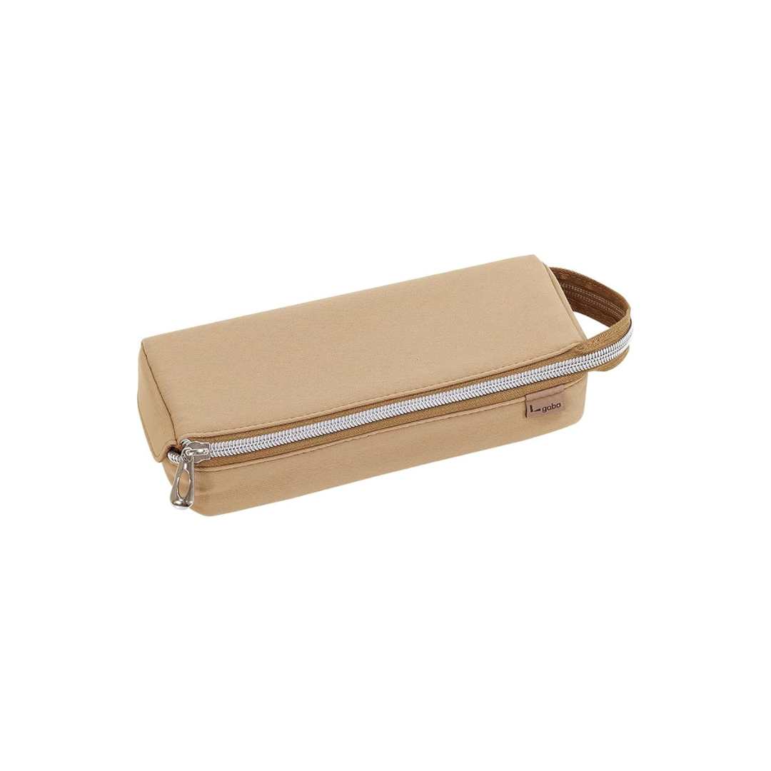 Kutsuwa AK067BE Pen Case, Elgaba, Beige