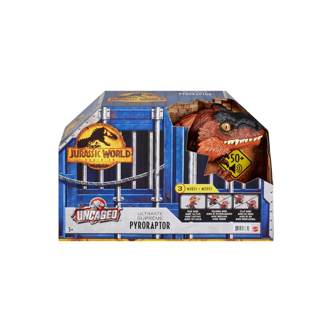 Mattel Jurassic World GWD70 New Ruler Super Action! Baby Pilolaptor Total Length: Approx. 21.3 inches (54 cm), Dinosaur Toys, 5 Years Old and Up