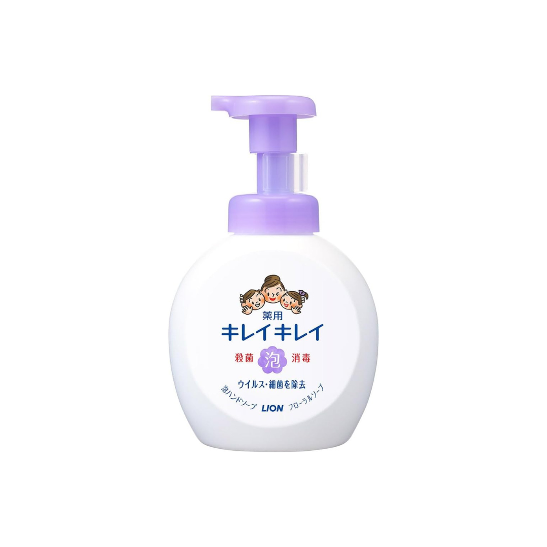Kirei Kirei Medicated Foaming Hand Soap, Floral Soap Scent, Large Pump Size