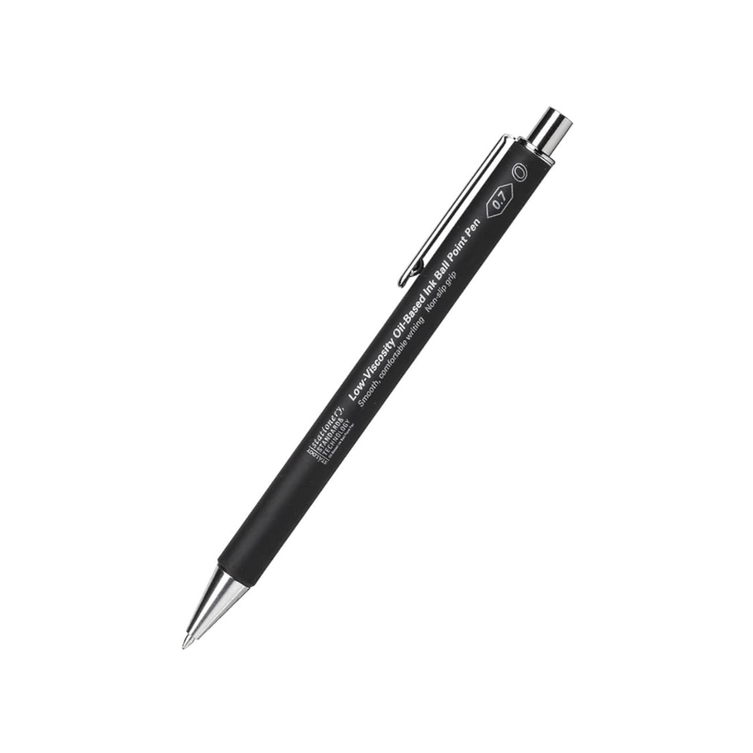 Nitoms S5110 STALOGY Low-Viscosity Oil-based Ballpoint Pen, Black