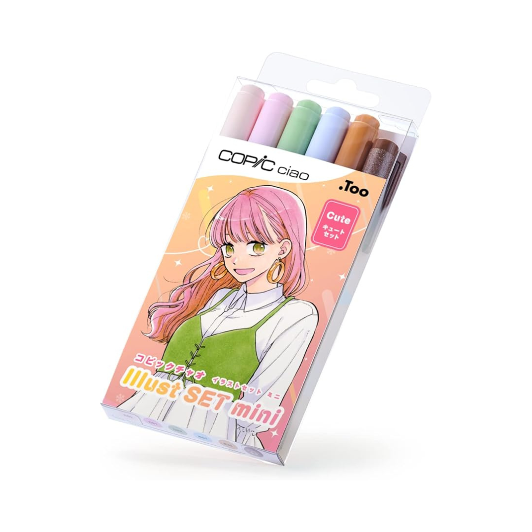 Copic Ciao Illustration Set Mini (Cute) Illustration Marker, Marker Pen